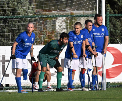 Calcio amputati: l'Italia affronta la Francia in amichevole