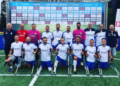 Calcio amputati: Italia quarta all’Amp Futbol Cup di Varsavia