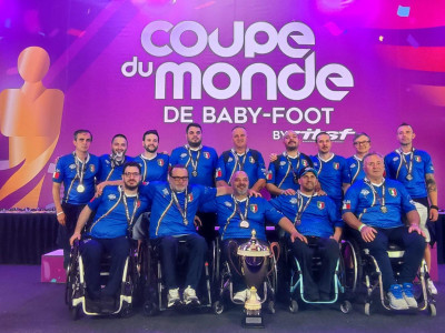 Calcio balilla, Mondiali e Coppa del Mondo di Nantes: 2 ori e 4 argenti per l...