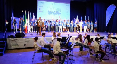 Cerimonia di chiusura dei Campionati Studenteschi di pallavolo a Unicam - Ven...