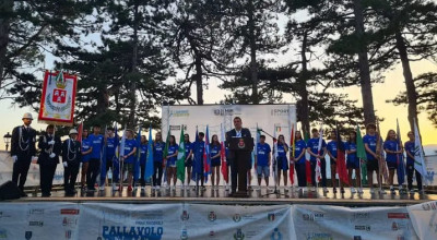 Camerino cerimonia di apertura delle finali nazionali dei campionati studente...