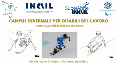 Campus Invernale per disabili del lavoro