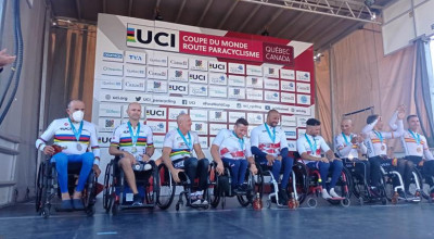 Coppa del Mondo di paraciclismo, argento nel team relay