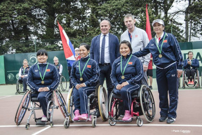 Tennis in carrozzina: Francia campione del Mondo tra gli uomini, la Cina trio...