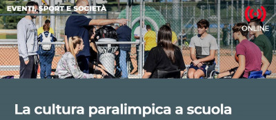 Avviso Pubblico LO SPORT PARALIMPICO VA A SCUOLA anno scolastico ...