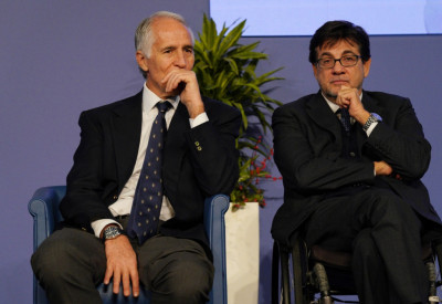 Giovanni Malag&ograve; rieletto Presidente del CONI. Le congratulazioni di Lu...