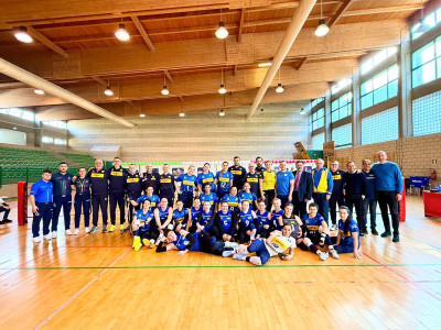 Sitting volley: concluso a Messina il collegiale congiunto con l'Ucraina