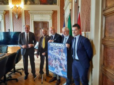 Taekwondo - Conferenza stampa di presentazione presso il Comune di Ancona Taekwondo - Conferenza stampa di presentazione presso il Comune di Ancona