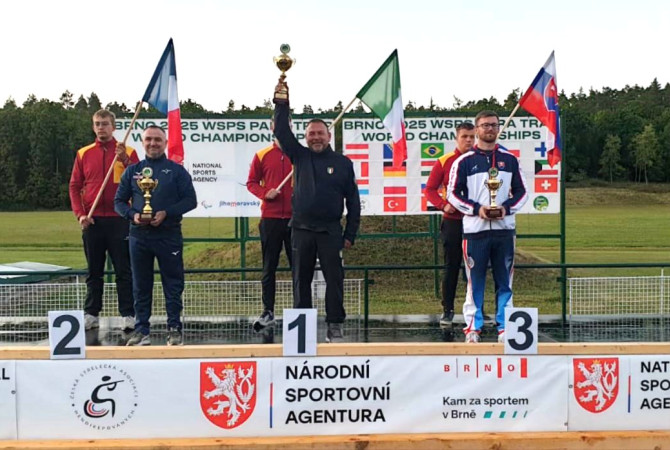 Tiro a volo: oro per Cormons ai Mondiali di Brno