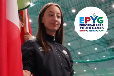 Giorgia Fascetta portabandiera dell’Italia agli EPYG 2025 di Istanbul