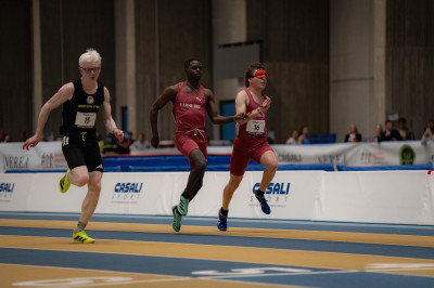 Atletica: record italiano nei 60m T11 per Riccardo Dalla Mana