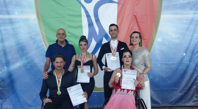 Campionati italiani danza sportiva paralimpica, la Liguria fa il pieno di med...