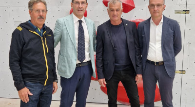 Arrampicata sportiva: il Presidente De Sanctis visita il Centro Tecnico Feder...