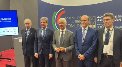 Il Presidente del CIP Marco Giunio De Sanctis alla 42ª Assemblea ANCI