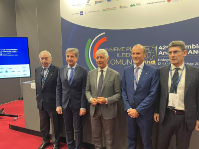 Il Presidente del CIP Marco Giunio De Sanctis alla 42ª Assemblea ANCI