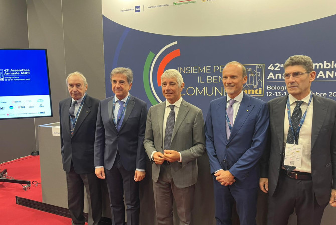 Il Presidente del CIP Marco Giunio De Sanctis alla 42ª Assemblea ANCI