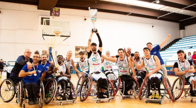 Basket in carrozzina: la Deco Amicacci Abruzzo vince la Coppa Italia 2026