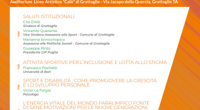 Convegno Disabilità e Sport: Esempi di stili di vita per u...