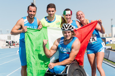 Atletica paralimpica, Mondiali Dubai: Di Marino quarto nei 400, staffetta uni...