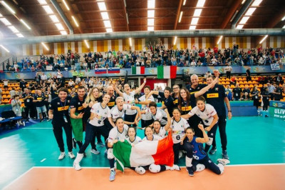 Nazionale Sitting Volley femminile sul tetto d'Europa a Venezia