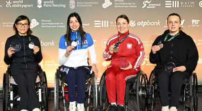 La Coppa del mondo di scherma paralimpica di Budapest