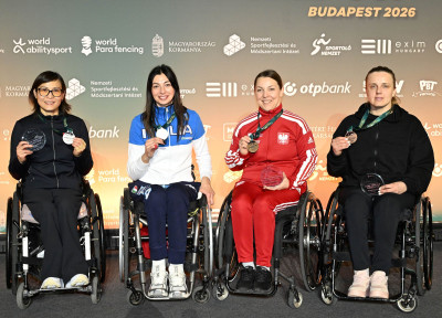 La Coppa del mondo di scherma paralimpica di Budapest