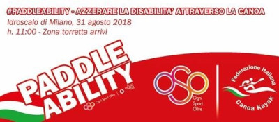 PaddleAbility. All'Idroscalo di Milano, oggi, anche Luca Pancalli