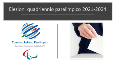 CIP BASILICATA - Modulistica Elezioni quadriennio paralimpico 2021-2024