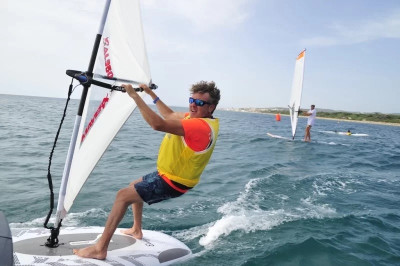 I vincitori della prima tappa del campionato di Parawindsurfing