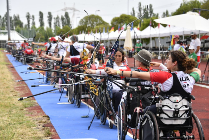 Tiro con l'arco: a Roma la European Para-Archery Cup
