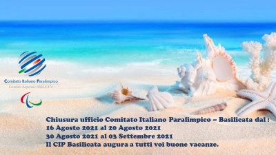 IL CIP BASILICATA VA IN FERIE