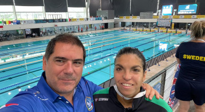 Maria Chiara Cera campionessa del mondo di nuoto in due categorie