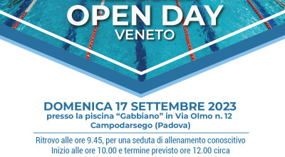 Nuoto: domenica 17 settembre a Campodarsego l’Open Day Veneto di nuoto ...