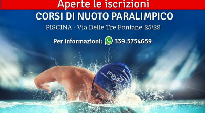 Al Centro di Preparazione Paralimpica aperte le iscrizioni per i corsi di nuo...