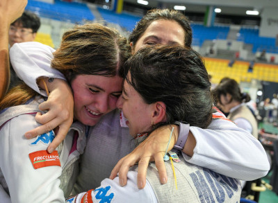 Scherma, Mondiali di Iksan: argento per il fioretto femminile