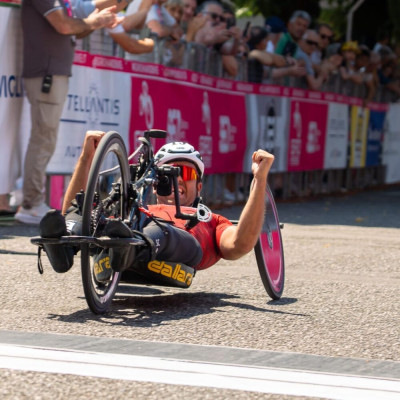 Ciclismo: a Seregno spettacolare 4^ tappa del Giro d'Italia di handbike