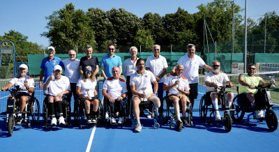 Primo torneo di Wheelchair tennis nelle Marche a Porto Sant'Elpidio Primo torneo di Wheelchair tennis nelle Marche a Porto Sant'Elpidio