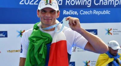 Pararowing, Mondiali di Racice: argento per Perini