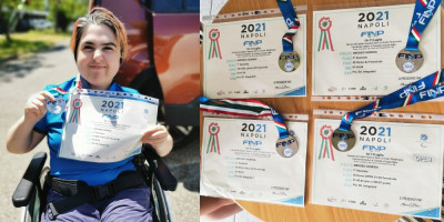 Campionati Italiani Assoluti di Nuoto Paralimpico: un oro, due argenti e un ...