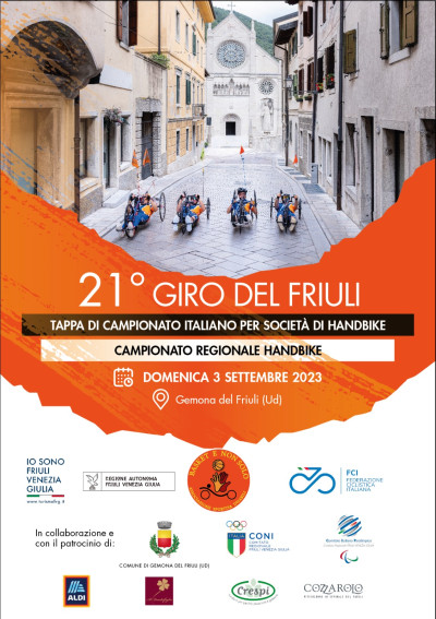 HANDBIKE - 21° Giro del Friuli - Tappa di Campionato Italiano per Societ&...