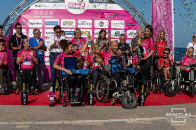 Handbike, Giro d'Italia: Katia Aere e Riccardo Cavallini vincitori della 13^ ...