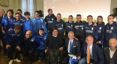 A Padova l'abbraccio del calcio paralimpico alla Figc