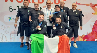 Tiro a volo, Coppa del Mondo: oro per Fedrigucci e Nanni, argento per Lecca