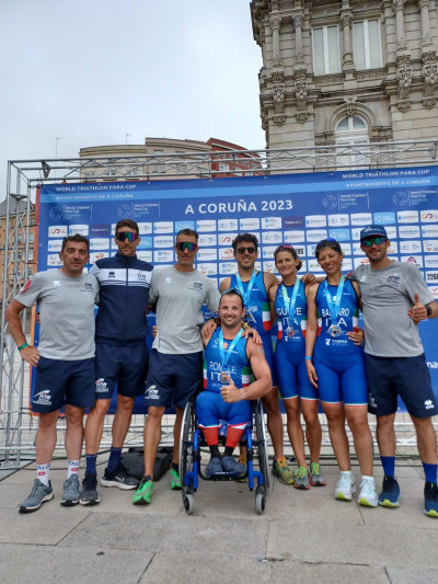 Paratriathlon, Coppa del Mondo: ad A Coruña, un oro e due argenti per ...