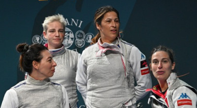 Scherma, Mondiali di Terni: argento per la squadra di fioretto femminile