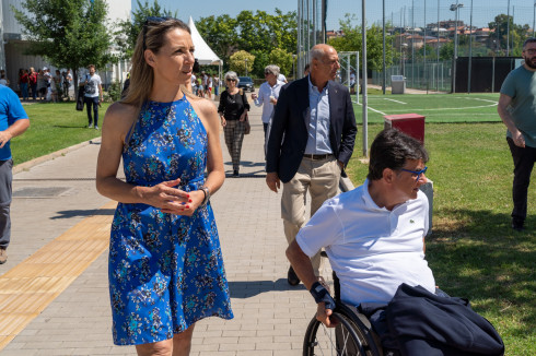 Inaugurato il Campus di avviamento allo sport paralimpico di Roma alla presen...