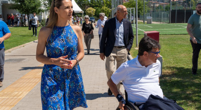 Inaugurato il Campus di avviamento allo sport paralimpico di Roma alla presen...