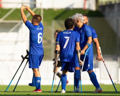 Calcio amputati, Nations League: tris dell'Italia alla Germania