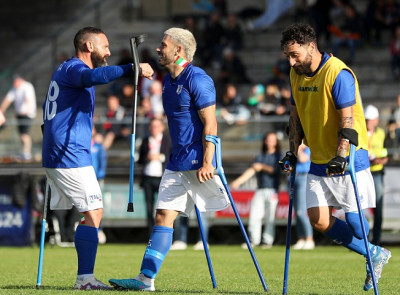 Calcio amputati, Europei: seconda vittoria per l'Italia