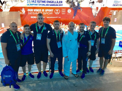 Deaflympics 2017, Karate: nel kumite individuale -84Kg, Giovanni Improta &egr...